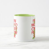 Mug Connu pour réagir en exagération (Centre)