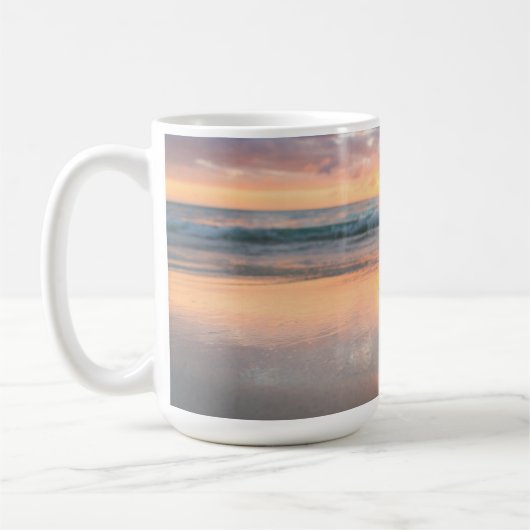 Mug Conque Shell sur la plage | Jamaïque (Gauche)