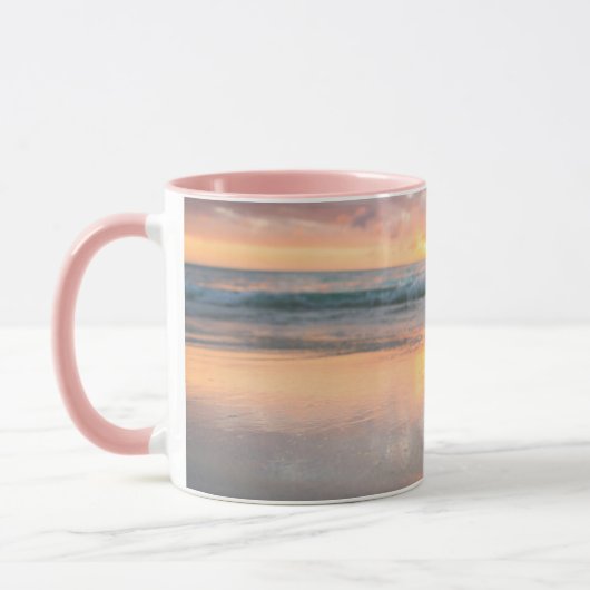 Mug Conque Shell sur la plage | Jamaïque (Gauche)