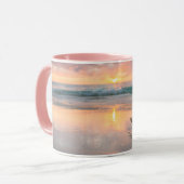 Mug Conque Shell sur la plage | Jamaïque (Devant gauche)
