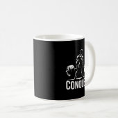 Mug CONQUER - Gymnase Motivationnelle, entraînement ph (Devant droit)
