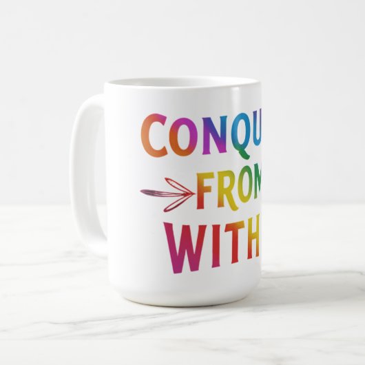 Mug Conquérir de l'intérieur (Devant gauche)