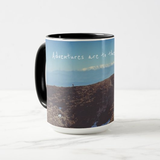 Mug Conquérir le Sommet (Devant gauche)