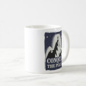 Mug Conquérir les pics Motivational Mountain Design (Devant droit)