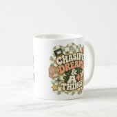 Mug Conquérir les rêves & des choses de niveau A+ Desi (Devant droit)