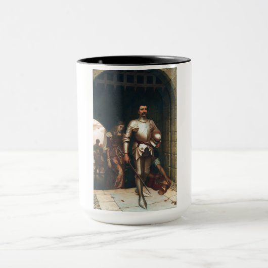 Mug Conquête (Chevalier médiéval victorieux) (Centre)