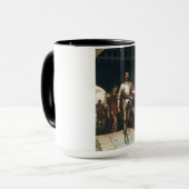 Mug Conquête (Chevalier médiéval victorieux) (Devant gauche)
