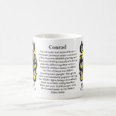 Mug Conrad, l'histoire, la signification et la crête (Centre)
