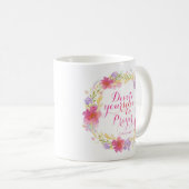 Mug Consacrez-Vous À La Prière (Devant droit)