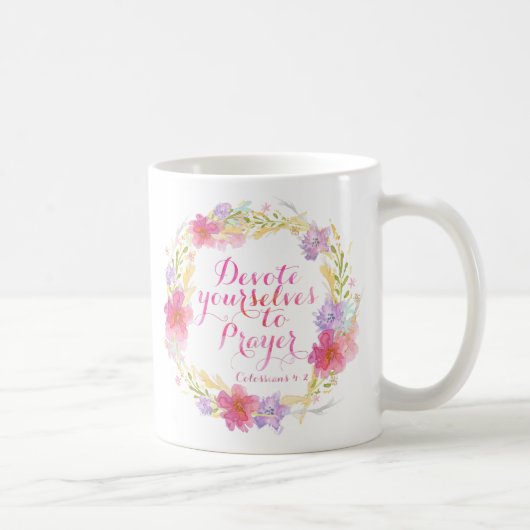 Mug Consacrez-Vous À La Prière (Droite)