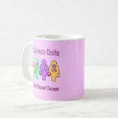 Mug Conscience de cancer du sein (Devant gauche)