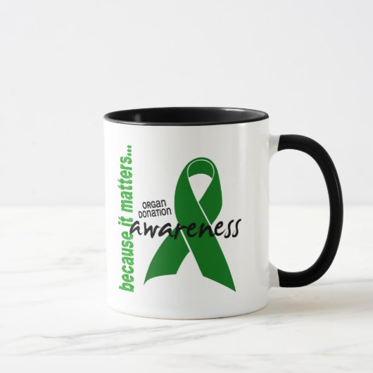 Mug Conscience de donation d'organe (Droite)
