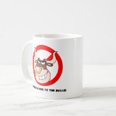Mug Conscience de intimidation : Laissez (Devant gauche)