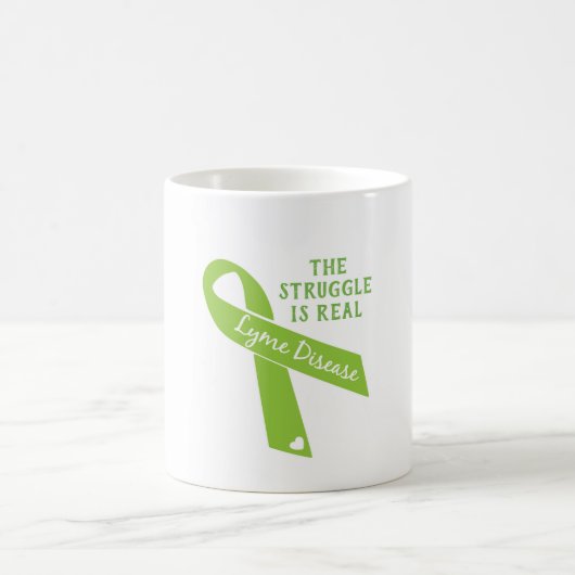 Mug Conscience de la maladie de Lyme - la lutte est (Centre)