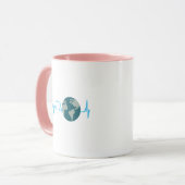 Mug Conscience de l'environnement de jour de la terre (Devant gauche)