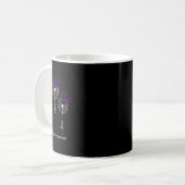 Mug Conscience de l'overdose de drogue Foi Espoir Amou (Devant gauche)
