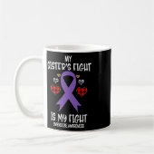 Mug Conscience de l'overdose Le combat de ma soeur est (Gauche)