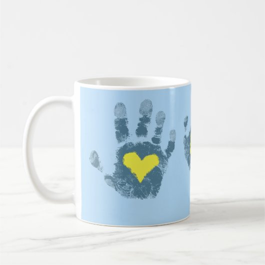 Mug Conscience de syndrome de Down (Gauche)