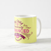 Mug Conscience de syndrome de Down (Devant droit)