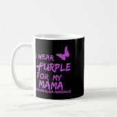 Mug Conscience Je Porte Du Violet Pour Ma Mama 6 (Gauche)