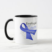 Mug Conscience oesophagienne de Cancer de ruban (Gauche)