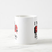 Mug Conscience rouge de ruban - fils (Centre)