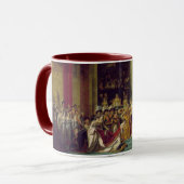 Mug Consécration du napoléon l d'empereur (Devant gauche)