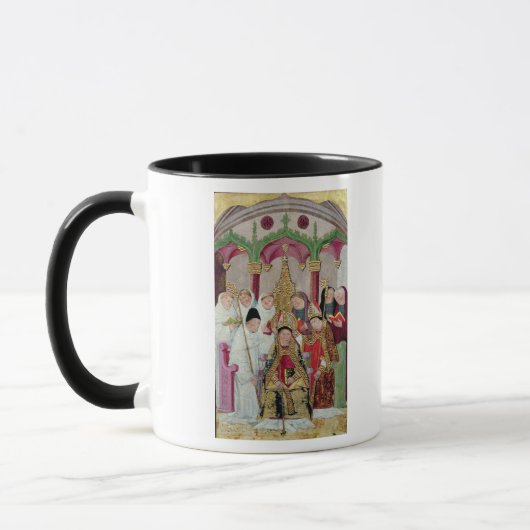 Mug Consécration d'un évêque, école Valencian (Gauche)