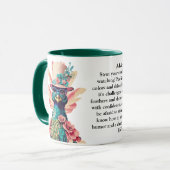 Mug Conseil Drôle D'Un Coq (Devant gauche)