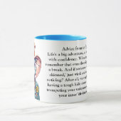 Mug Conseil Drôle D'Un Éléphant (Centre)
