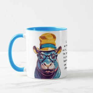 Mug Conseil Drôle D'Un Hippo