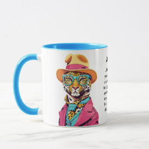 Mug Conseil Drôle D'Un Leopard
