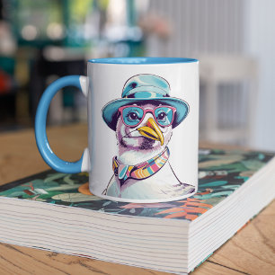 Mug Conseil Drôle D'Un Mouette