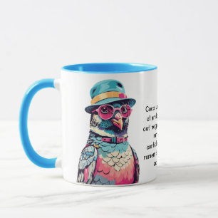 Mug Conseil Drôle D'Un Pigeon
