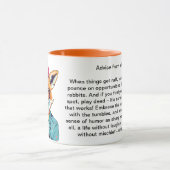 Mug Conseil Drôle D'Un Renard (Centre)