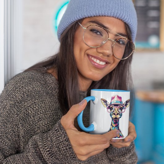 Mug Conseil Drôle D'Une Giraffe