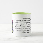 Mug Conseil Drôle D'Une Grenouille (Centre)