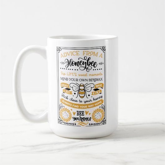 Mug Conseil d'une abeille (Gauche)
