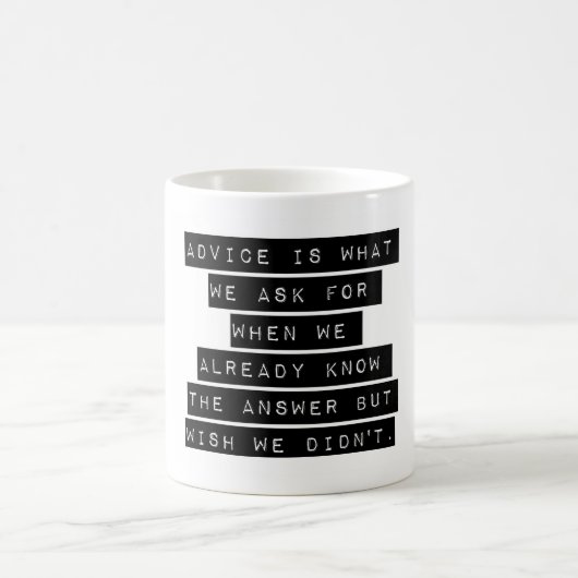 Mug Conseil Est Ce Que Nous Demandons (Centre)