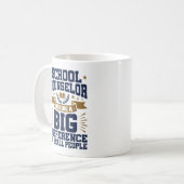 Mug Conseil scolaire Faire une grande différence Petit (Devant gauche)