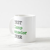 Mug conseiller de camp, le meilleur (Devant gauche)