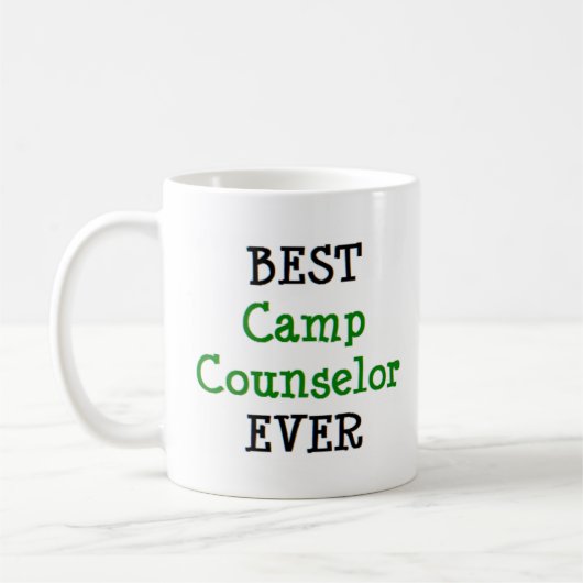 Mug conseiller de camp, le meilleur (Gauche)