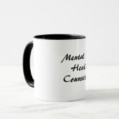 Mug Conseiller de santé mentale (Devant gauche)