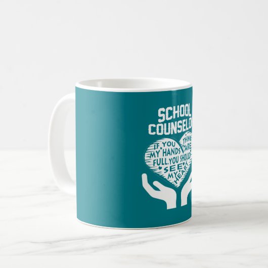Mug Conseiller d'école (Devant gauche)