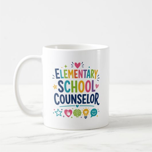 Mug Conseiller d'école primaire apprécié (Gauche)