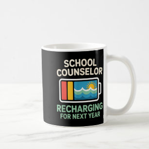 Mug Conseiller d'orientation se rechargeant pour l'été