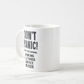 Mug Conseiller du service à la clientèle bancaire (Devant gauche)