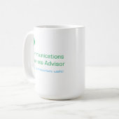 Mug Conseiller en affaires de communications, pas un m (Devant gauche)