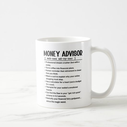 Mug Conseiller en argent (Droite)