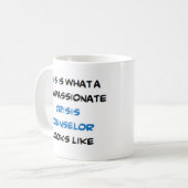Mug conseiller en crise, compatissant (Devant gauche)
